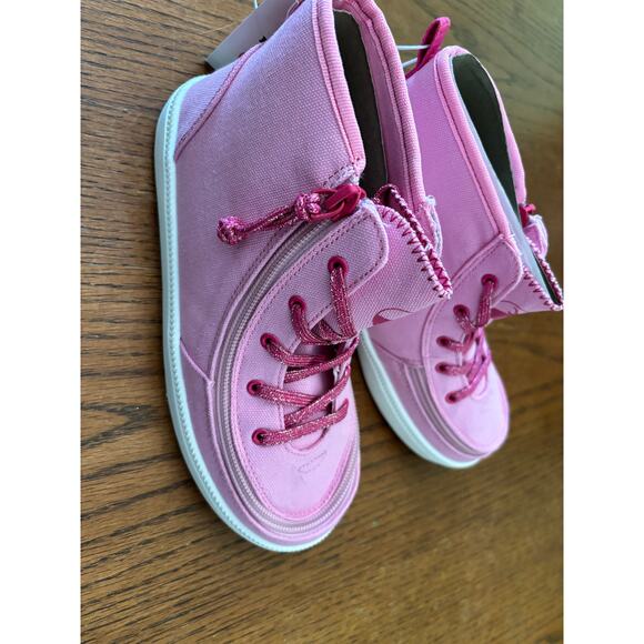 NWT Billy Footwear- Haring Essential Hi Top- Pink-Big Kid 3 - Picture 3 of 5